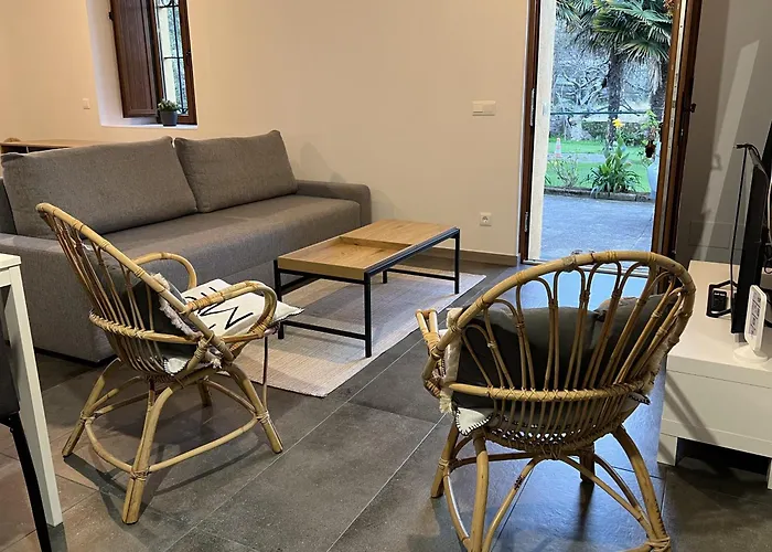 Marta Loft Diafano Con Jardin Y Aparcamiento En Historica Apartament *